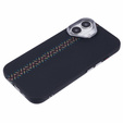 Θήκη για iPhone 16, ανθρακονήματα MagSafe, μαύρη