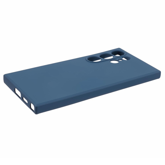 Θήκη για Samsung Galaxy S24 Ultra, Silicone Lite, μπλε