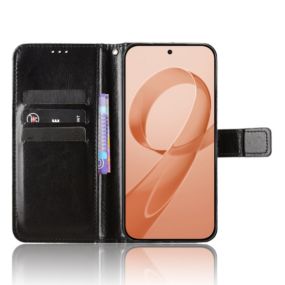 Θήκη με πτυσσόμενο κάλυμμα Crazy Horse Wallet για Xiaomi Poco F8 Ultra