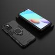 Θήκη για Xiaomi Redmi 10, Kickstand Ring, μαύρη