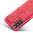 Θήκη με πτερύγιο για Samsung Galaxy S22+ Plus 5G, LC.IMEEKE, κόκκινη