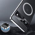 θήκη προστασίας κάμερας για το Google Pixel 8, CamShield MagSafe, διαφανές / ασημί
