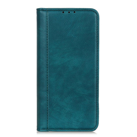 Θήκη για Honor 90 Lite 5G, Wallet Litchi Leather, πράσινη