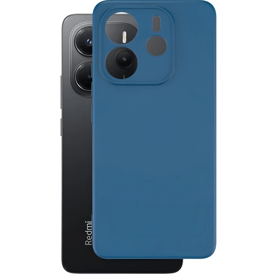 Θήκη για Xiaomi Redmi Note 14 4G, Silicone Lite, μπλε