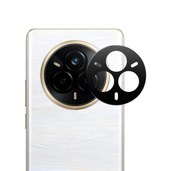Μετριασμένο γυαλί για κάμερα για το Realme 14 Pro 5G, μαύρη