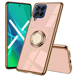 Θήκη για Samsung Galaxy M53 5G, Electro Ring, ροζ