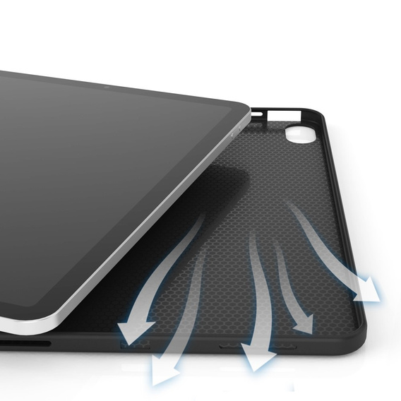 Θήκη για iPad 10.9" 2022 (10 gen.), Smartcase, μαύρη