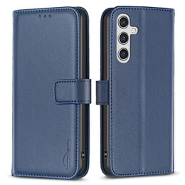 θήκη με πτερύγιο για Samsung Galaxy A35 5G, BINFEN Wallet, μπλε