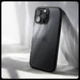θήκη Spigen για iPhone 16 Pro Max, Ultra Hybrid, μαύρο / ματ + μετριασμένο γυαλί 9H