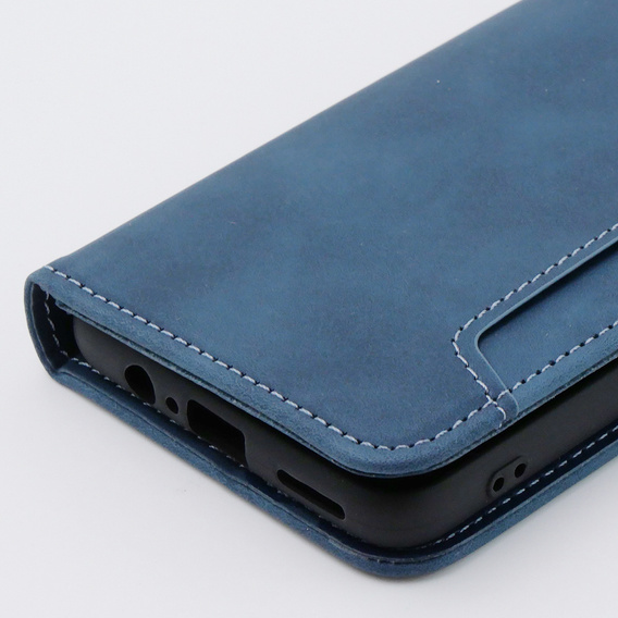 Θήκη με πτερύγιο για Motorola Moto G54 5G, Card Slot, μπλε