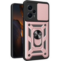 Θήκη για Xiaomi Poco F5, CamShield Slide, ροζ rose gold