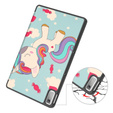 Θήκη για Lenovo Tab P11 Gen 2 TB350FU TB350XU 11.5", Smartcase, unicorn