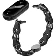 Γυναικείο βραχιόλι για Xiaomi Smart Band 10 / 9 / 8, μαύρη
