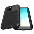 Love Mei Θήκη για Huawei P30 Pro, armored with glass, μαύρη
