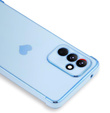 Θήκη για Samsung Galaxy S23 FE, Electro heart, μπλε + Full Glue Ceramic Glass