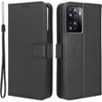 Θήκη με πτερύγιο για Oppo A57 4G/5G, Wallet Smart Magnet, μαύρη