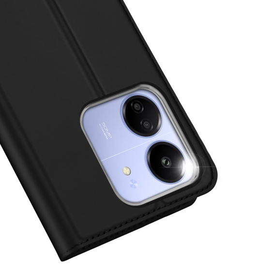 Dux Ducis Θήκη για Xiaomi Redmi 13C / Poco C65, Skinpro, μαύρη