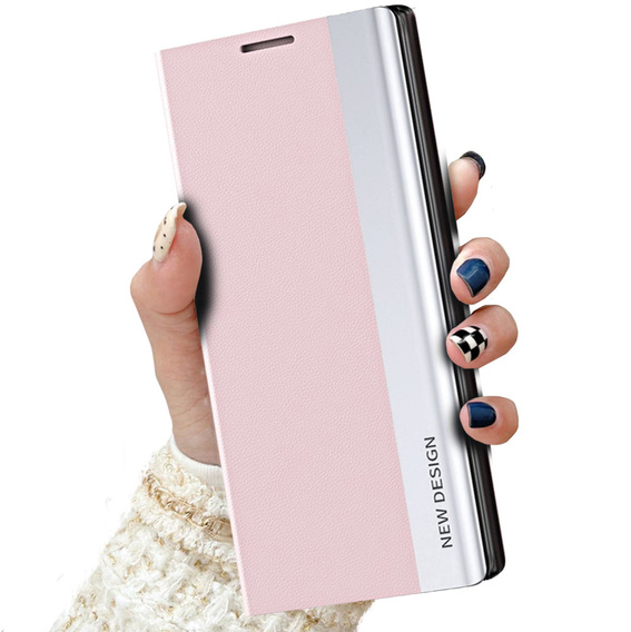 Θήκη με πτερύγιο για Xiaomi Poco X5 5G / Redmi Note 12 5G, Side Magnetic, ροζ