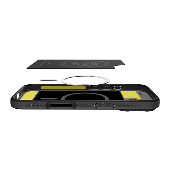 Θήκη Spigen Rugged Armor MagSafe για iPhone 17, Μαύρο ματ