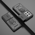 Θήκη για OnePlus 13, KickStand Camera Lens, μαύρη