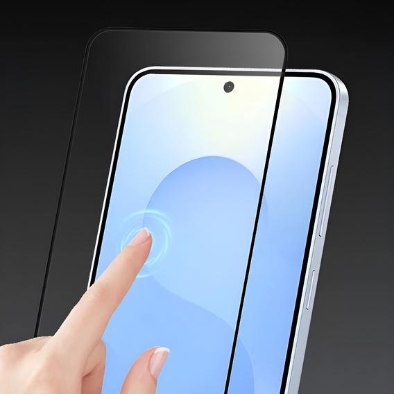 Μετριασμένο γυαλί 3D για Samsung Galaxy S25+, μαύρο πλαίσιο