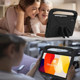 Παιδική θήκη για Xiaomi Redmi Pad SE 11", παιδική θήκη με λαβή, Μαύρο