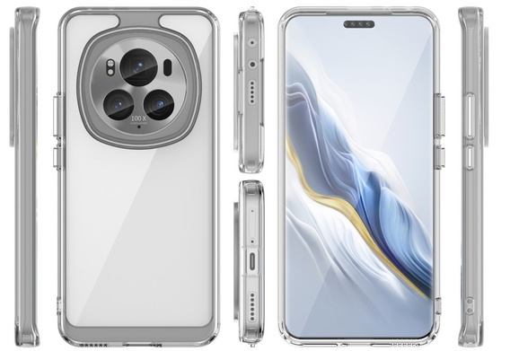 Θήκη για Honor Magic 6 Pro 5G, Fusion Hybrid, διαφανής