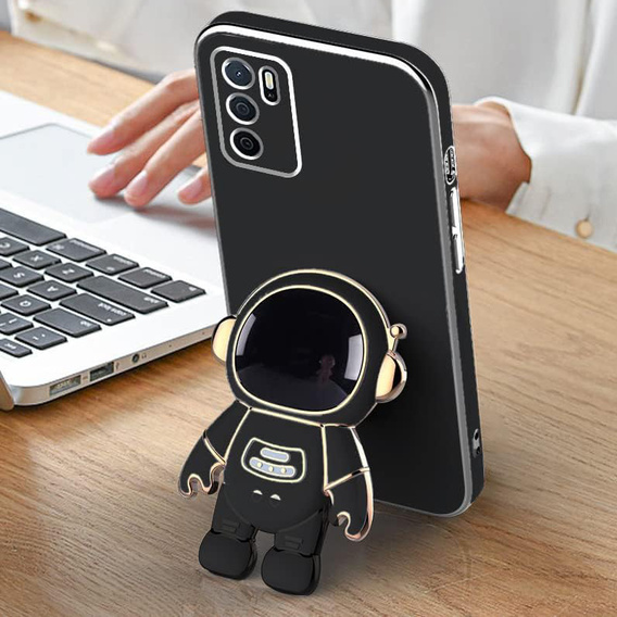 Θήκη για Oppo A95 5G, Astronaut, μαύρη