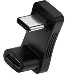 Προσαρμογέας γωνίας USB-C σε Steam Deck 100W 4K, Μαύρο