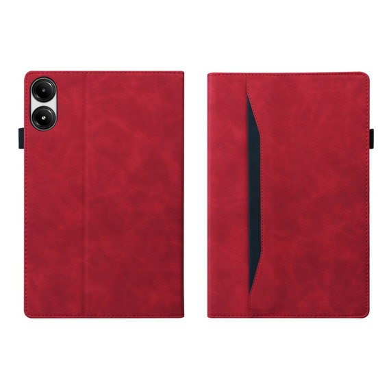 θήκη για Xiaomi Redmi Pad Pro / Xiaomi Poco Pad, Classic, με υποδοχή γραφίδας, κόκκινη