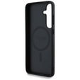 GUESS Θήκη για Samsung Galaxy S25, 4G Ring Classic Logo, γκρι