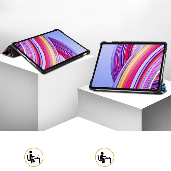 Θήκη για Xiaomi Redmi Pad Pro / Xiaomi Poco Pad, Smartcase, graffiti