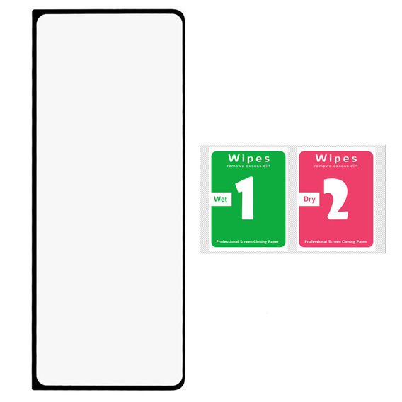 Μετριασμένο γυαλί 3D για Samsung Galaxy Z Fold 4 5G, μαύρη