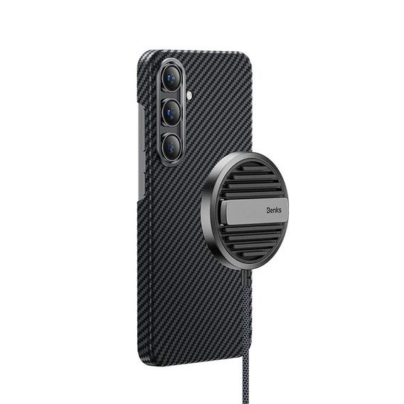Θήκη BENKS Armor Air Kevlar 600D Metal Frame, με MagSafe για Samsung Galaxy S24