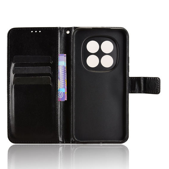 Θήκη με πτυσσόμενο κάλυμμα Crazy Horse Wallet για Xiaomi Redmi Note 15 Pro Plus 5G / Poco M8 Pro 5G