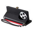 Θήκη με πτερύγιο για Xiaomi Redmi 14C / Xiaomi Poco C75, Wallet Zipper Pocket, μαύρη