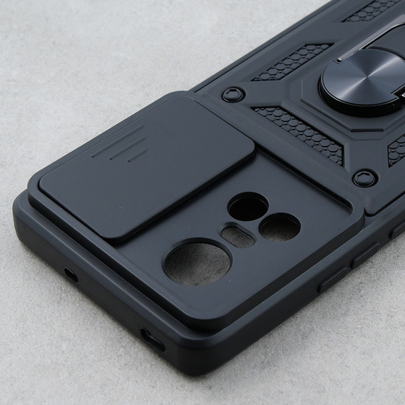Θήκη για Oppo Reno 10 / 10 Pro, CamShield Slide, μαύρο