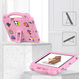 Παιδική θήκη για Lenovo Tab M10 X505F X605F / Tab P10-X705F/L / Huawei T5 10.1, Cute Patterns, με βάση, ροζ