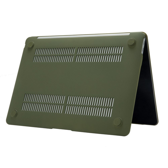 Θήκη για MacBook Air 13 A2337 M1 A2179 A1932, HardShell, πράσινη