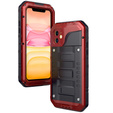 Θωρακισμένη θήκη για iPhone 11, R-JUST, κόκκινη