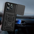Θήκη για Realme C61, CamShield Slide, μαύρη
