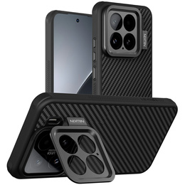 Θήκη για Xiaomi 15, θωρακισμένη Nillkin, Carboprof Case, για Magsafe, μαύρη