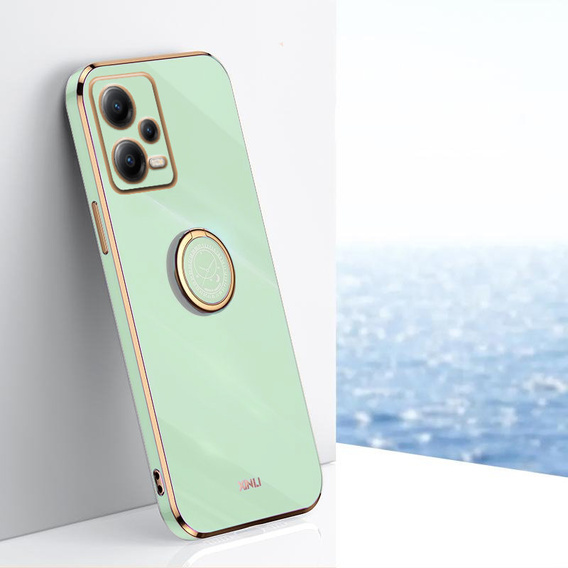 Θήκη για POCO X5 Pro 5G, Electro Ring, μέντας