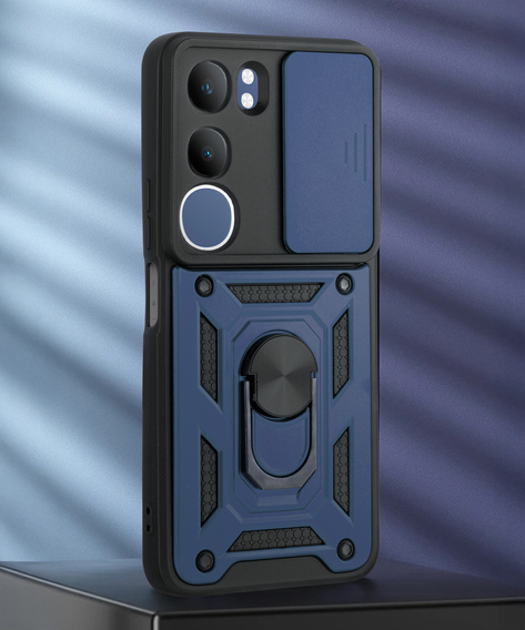 Θήκη για Vivo Y19s, CamShield Slide, μπλε