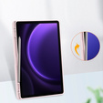 Θήκη για Samsung Galaxy Tab S10 Lite / S10 FE / S9 FE, Smartcase Hybrid, με χώρο για γραφίδα, ροζ
