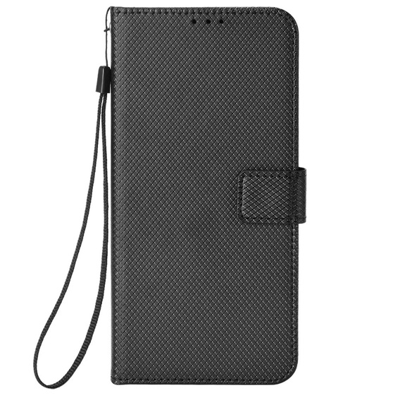 Θήκη με πτερύγιο για Oppo Reno8 T 4G, Wallet Smart Magnet, μαύρη