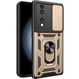 Θήκη για Honor 70 5G, CamShield Slide, χρυσός