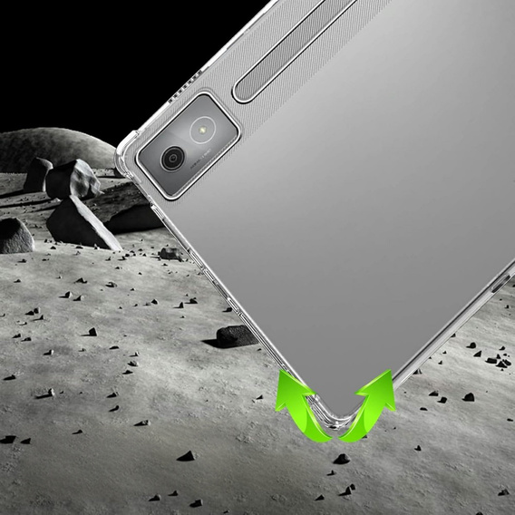 Θήκη για Lenovo Idea Tab Pro 12.7", σιλικόνη, διαφανής