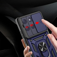 Θήκη για Motorola Moto G86 5G, CamShield Slide, μπλε