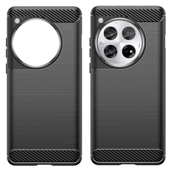 Θήκη για OnePlus 12 5G, Carbon, μαύρη